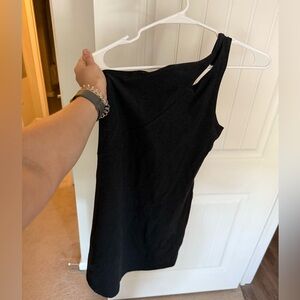 Beyond Yoga One-Shoulder Athletic Dress
